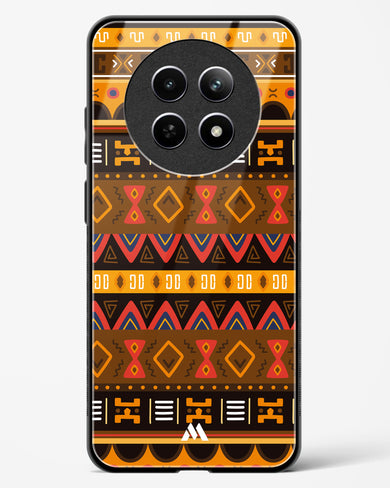 Aztec Array Glass Case Phone Cover (Realme)