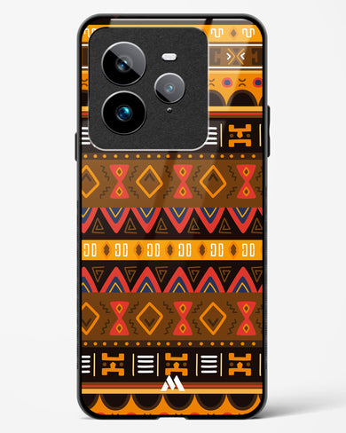 Aztec Array Glass Case Phone Cover (Realme)