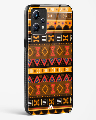 Aztec Array Glass Case Phone Cover (Realme)