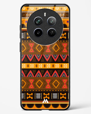 Aztec Array Glass Case Phone Cover (Realme)