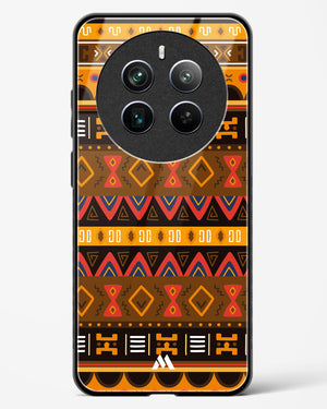 Aztec Array Glass Case Phone Cover (Realme)