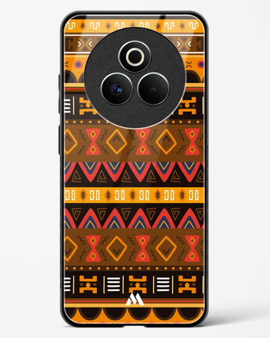 Aztec Array Glass Case Phone Cover (Realme)