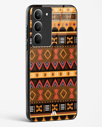 Aztec Array Glass Case Phone Cover (Realme)