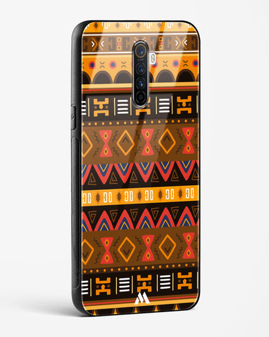 Aztec Array Glass Case Phone Cover (Realme)
