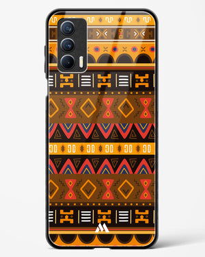 Aztec Array Glass Case Phone Cover (Realme)