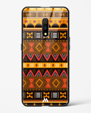 Aztec Array Glass Case Phone Cover (Realme)