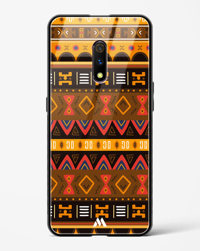 Aztec Array Glass Case Phone Cover (Realme)