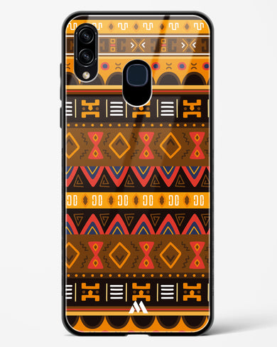 Aztec Array Glass Case Phone Cover (Samsung)