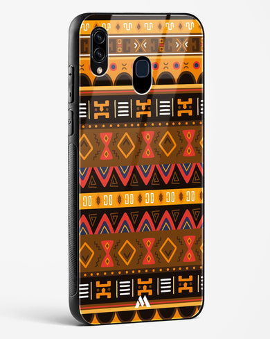 Aztec Array Glass Case Phone Cover (Samsung)