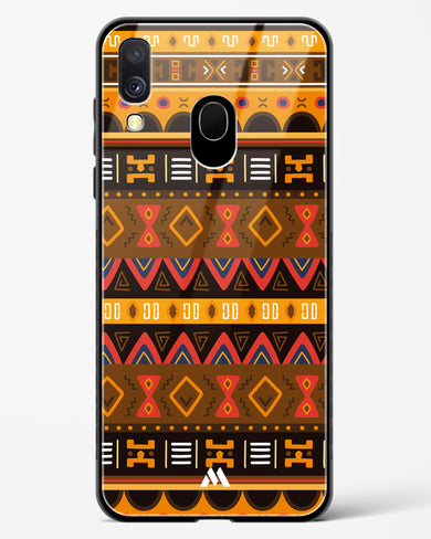 Aztec Array Glass Case Phone Cover (Samsung)