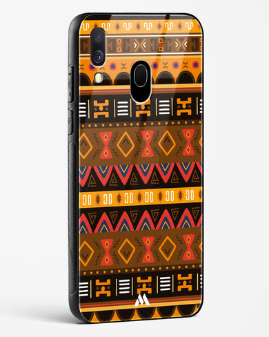 Aztec Array Glass Case Phone Cover (Samsung)