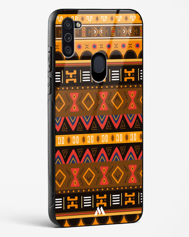 Aztec Array Glass Case Phone Cover (Samsung)