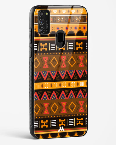 Aztec Array Glass Case Phone Cover (Samsung)