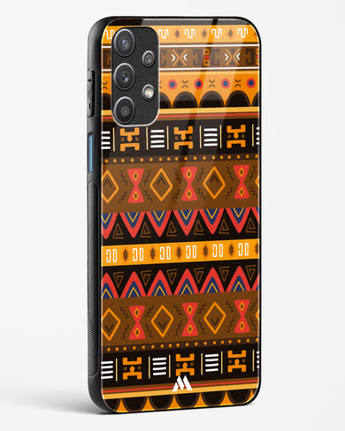 Aztec Array Glass Case Phone Cover (Samsung)