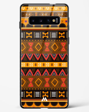 Aztec Array Glass Case Phone Cover (Samsung)