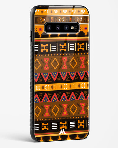 Aztec Array Glass Case Phone Cover (Samsung)