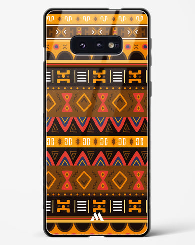 Aztec Array Glass Case Phone Cover (Samsung)