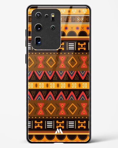 Aztec Array Glass Case Phone Cover (Samsung)