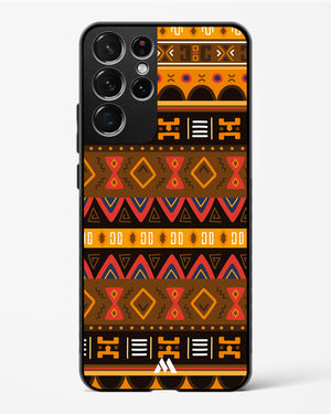 Aztec Array Glass Case Phone Cover (Samsung)