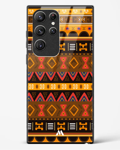 Aztec Array Glass Case Phone Cover (Samsung)