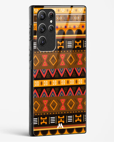 Aztec Array Glass Case Phone Cover (Samsung)