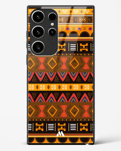 Aztec Array Glass Case Phone Cover (Samsung)