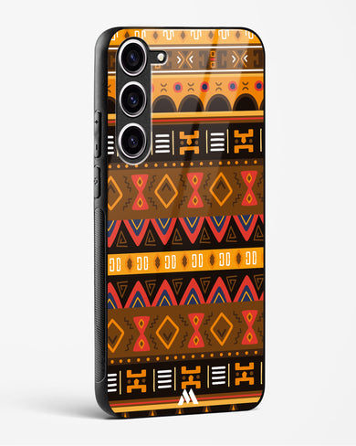 Aztec Array Glass Case Phone Cover (Samsung)