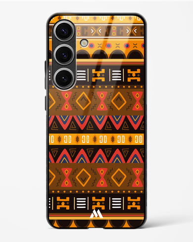 Aztec Array Glass Case Phone Cover (Samsung)