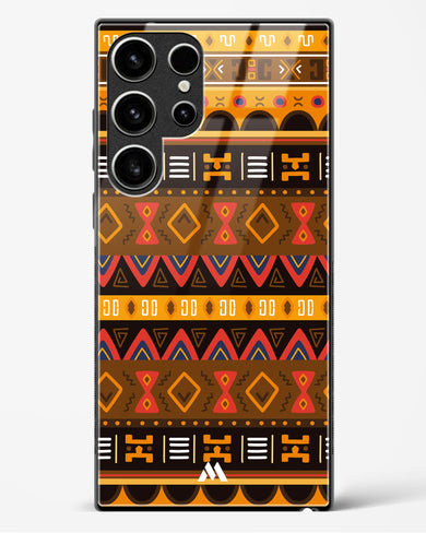 Aztec Array Glass Case Phone Cover (Samsung)
