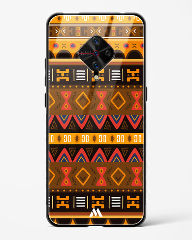 Aztec Array Glass Case Phone Cover (Vivo)