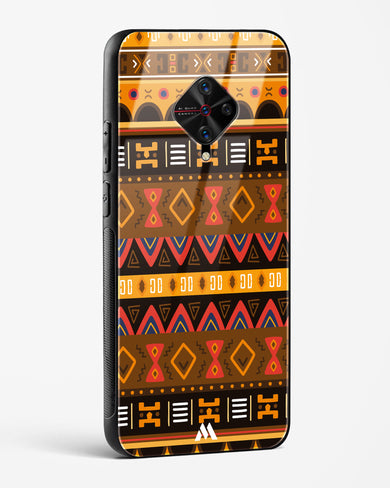 Aztec Array Glass Case Phone Cover (Vivo)