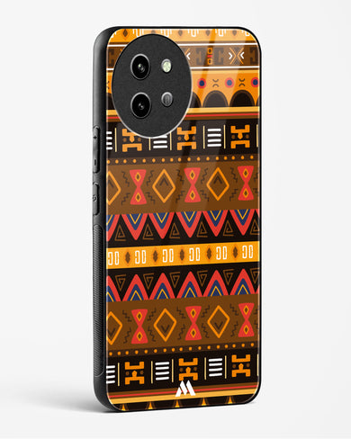 Aztec Array Glass Case Phone Cover (Vivo)