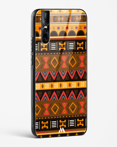 Aztec Array Glass Case Phone Cover (Vivo)