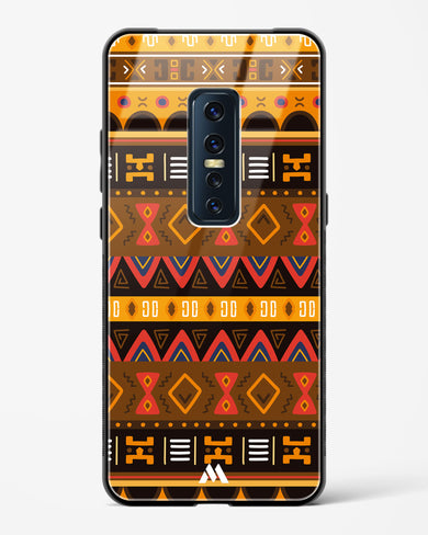 Aztec Array Glass Case Phone Cover (Vivo)