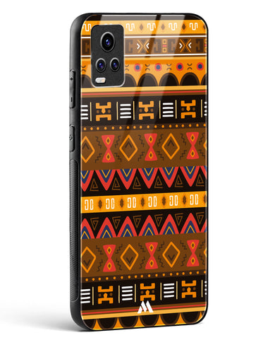 Aztec Array Glass Case Phone Cover (Vivo)