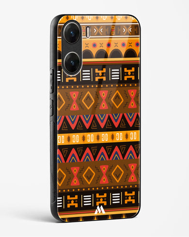 Aztec Array Glass Case Phone Cover (Vivo)