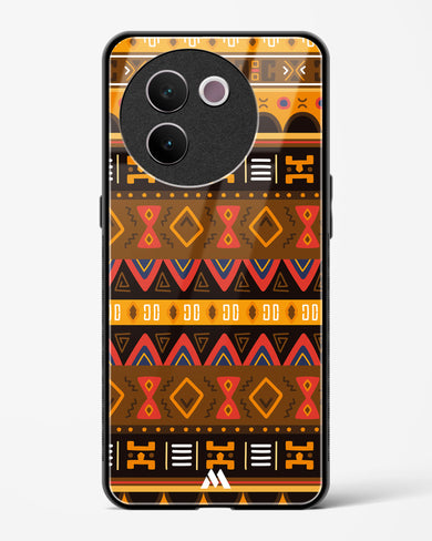 Aztec Array Glass Case Phone Cover (Vivo)