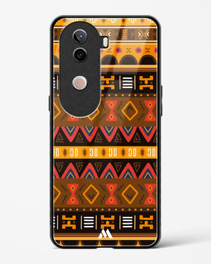 Aztec Array Glass Case Phone Cover (Vivo)