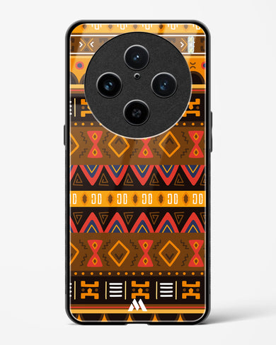 Aztec Array Glass Case Phone Cover (Vivo)