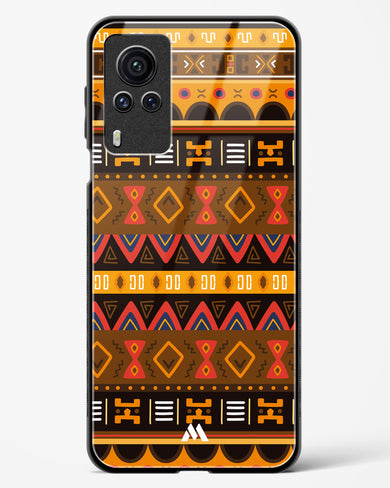 Aztec Array Glass Case Phone Cover (Vivo)