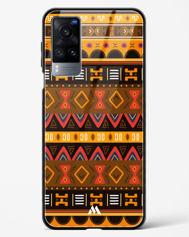 Aztec Array Glass Case Phone Cover (Vivo)