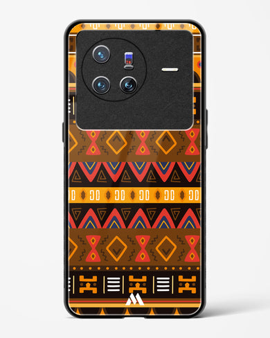 Aztec Array Glass Case Phone Cover (Vivo)