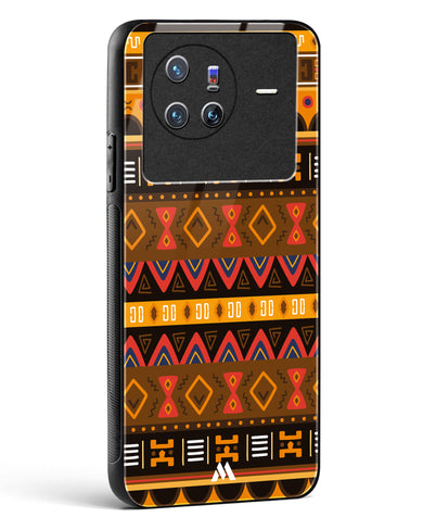 Aztec Array Glass Case Phone Cover (Vivo)