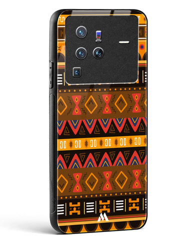 Aztec Array Glass Case Phone Cover (Vivo)