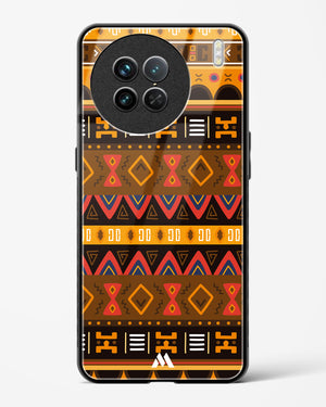 Aztec Array Glass Case Phone Cover (Vivo)