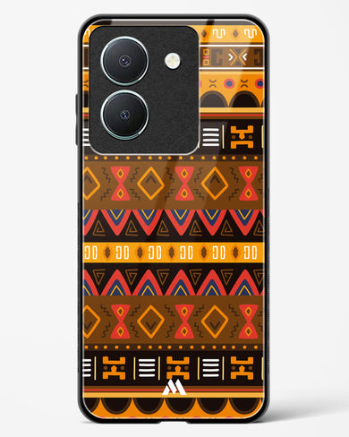 Aztec Array Glass Case Phone Cover (Vivo)