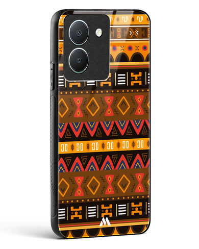 Aztec Array Glass Case Phone Cover (Vivo)