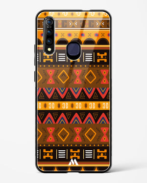 Aztec Array Glass Case Phone Cover (Vivo)