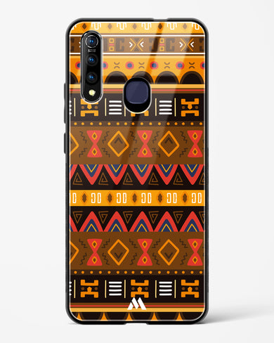 Aztec Array Glass Case Phone Cover (Vivo)