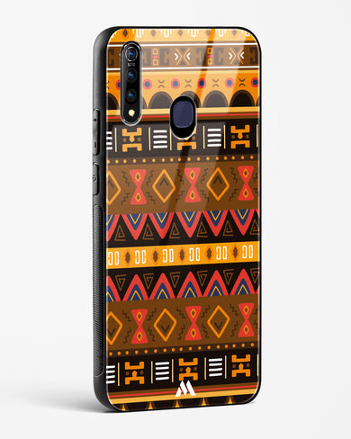 Aztec Array Glass Case Phone Cover (Vivo)